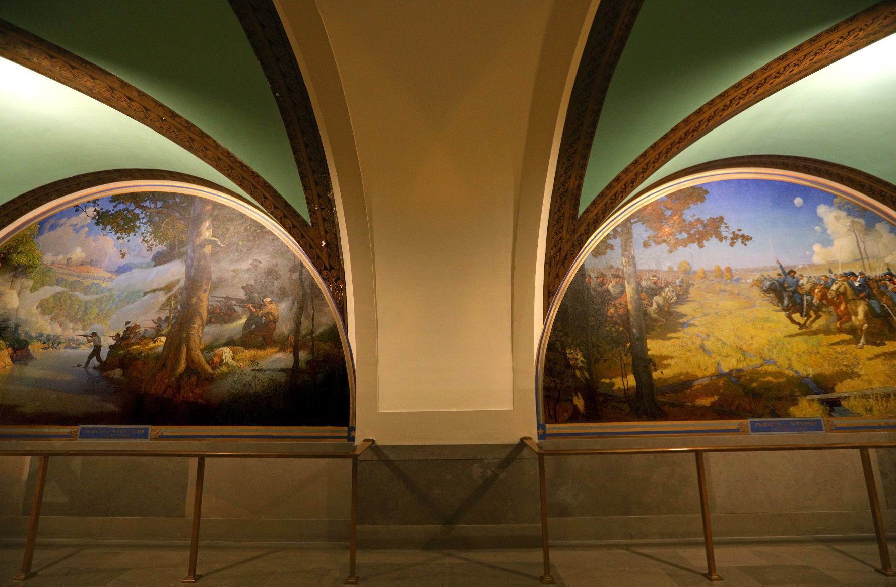 The Missouri capitol is its own museum of art
